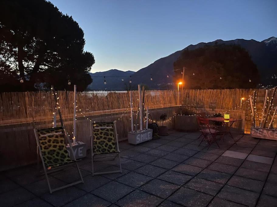 Appartamento Con Terrazza A Due Minuti Dal Lago Minusio Extérieur photo