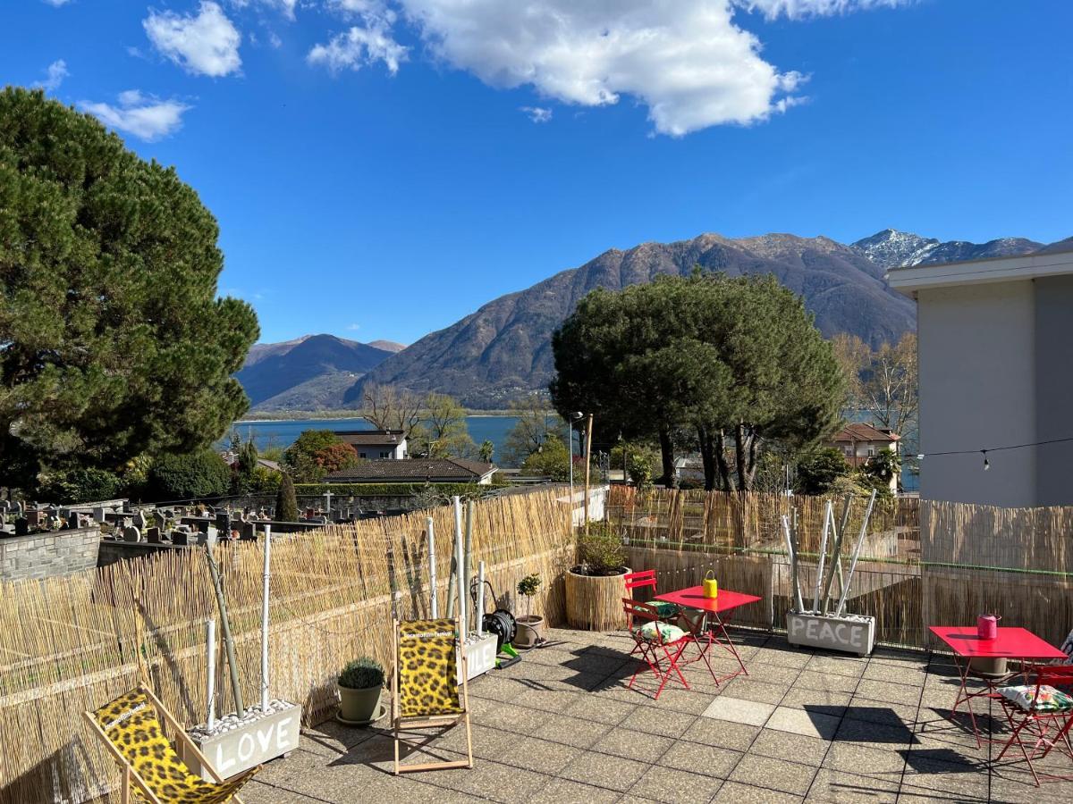 Appartamento Con Terrazza A Due Minuti Dal Lago Minusio Extérieur photo