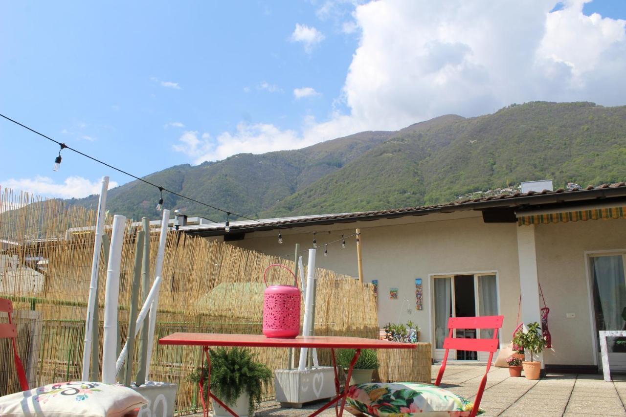 Appartamento Con Terrazza A Due Minuti Dal Lago Minusio Extérieur photo